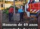 Homem resgatado de poço