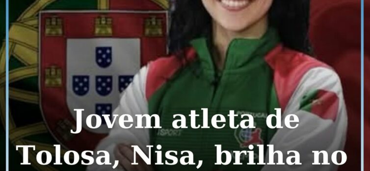 Jovem atleta de Tolosa, Nisa, brilha no Campeonato Mundial de Kempo