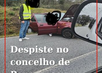 Jovens feridos em despiste na EN233