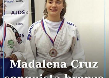 Judoca Madalena Cruz vence a medalha de bronze em Torres Novas