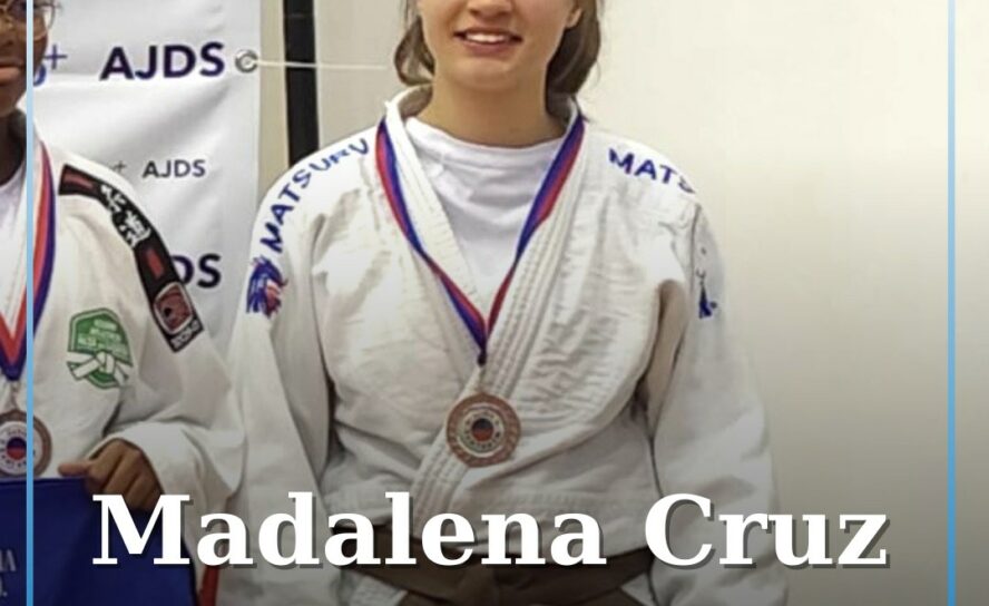 Judoca Madalena Cruz vence a medalha de bronze em Torres Novas