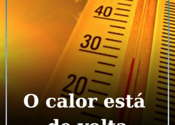 O calor está de volta. Temperaturas chegam aos 25 graus esta semana
