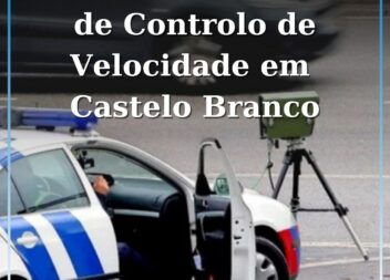 PSP Realiza Ação de Controlo de Velocidade em Castelo Branco