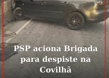 PSP aciona Brigada para despiste na Covilhã