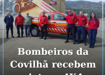 REN entrega viatura 4X4 aos Bombeiros da Covilhã