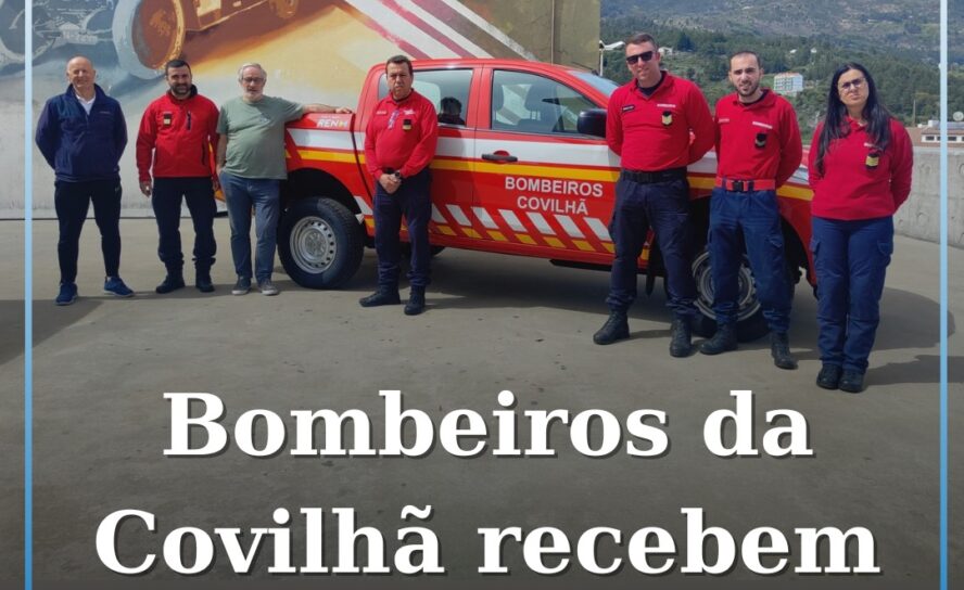 REN entrega viatura 4X4 aos Bombeiros da Covilhã