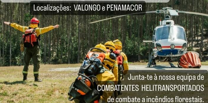 Skyforce Dynamics recruta combatentes helitransportados para Penamacor e Valongo