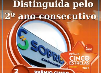 Soprei Volta a Brilhar: Distinguida com Prémio Cinco Estrelas Regiões pelo Segun