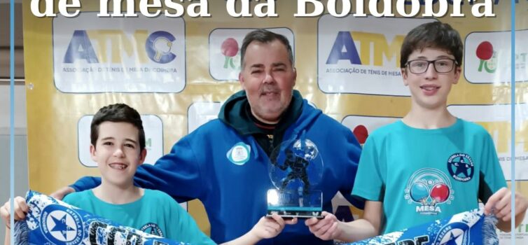 Ténis de Mesa da Boidobra com Prata