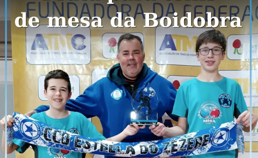 Ténis de Mesa da Boidobra com Prata