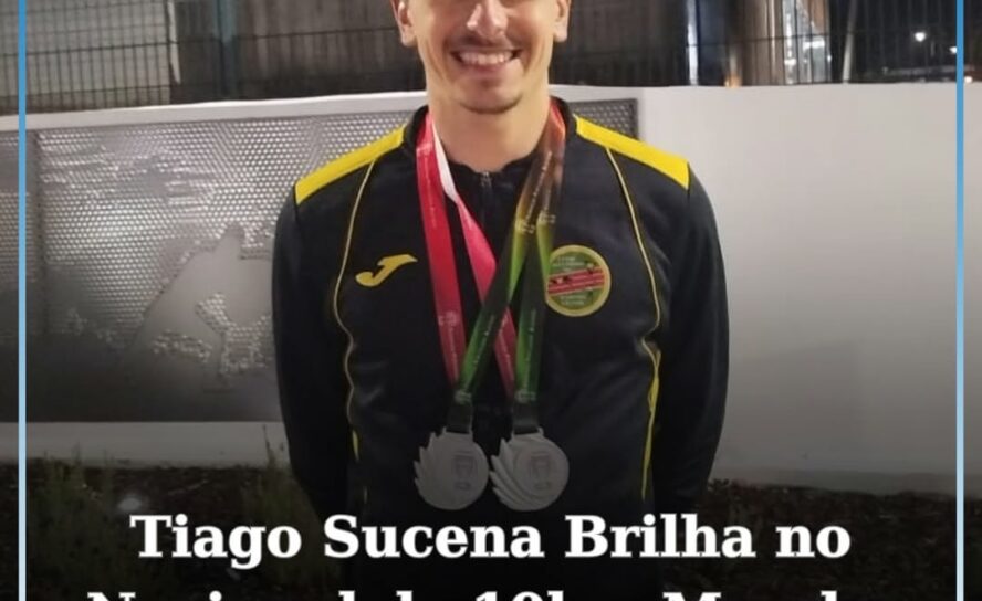 Tiago Sucena Brilha no Nacional de 10km Marcha com Duas Medalhas de Prata