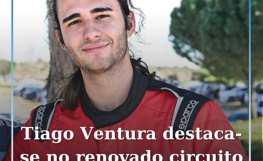 Tiago Ventura em Bom Plano na 3.ª Ronda do CPRX em Lousada