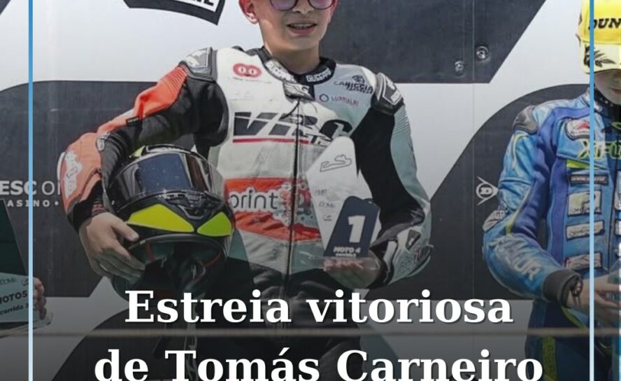 Tomás Carneiro e VRC Team Vencem na Estreia em Moto 4 no Estoril