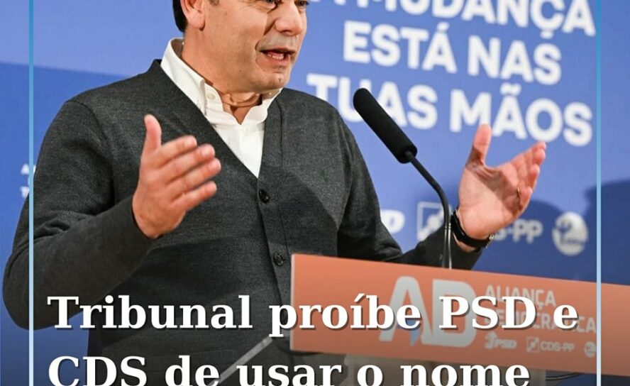 Tribunal Constitucional Proíbe PSD e CDS de Usar Nome “Aliança Democrática”