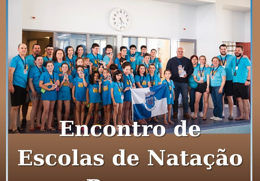 6º Encontro de Escolas de Natação com nove dezenas de participantes