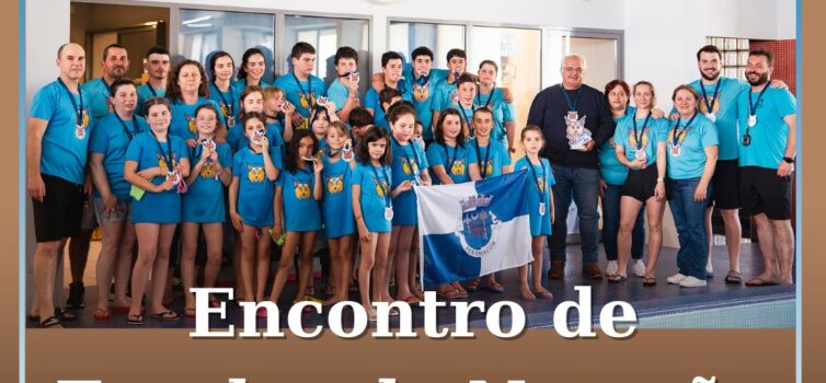 6º Encontro de Escolas de Natação com nove dezenas de participantes