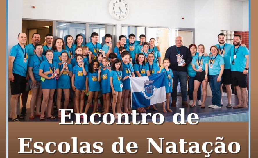 6º Encontro de Escolas de Natação com nove dezenas de participantes