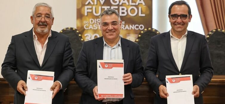 A XIV Gala do Futebol do Distrito de Castelo Branco vai realizar-se na Sertã