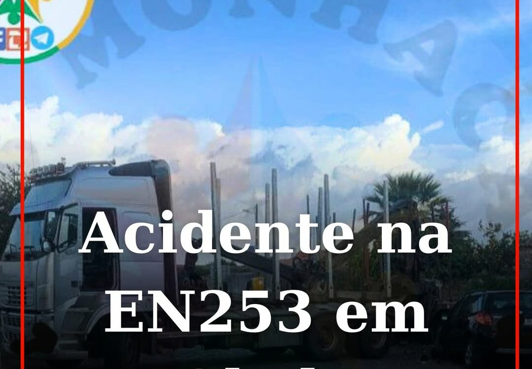 Acidente na EN235 em Oledo
