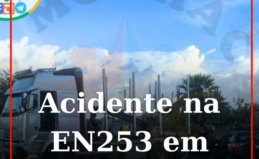 Acidente na EN235 em Oledo