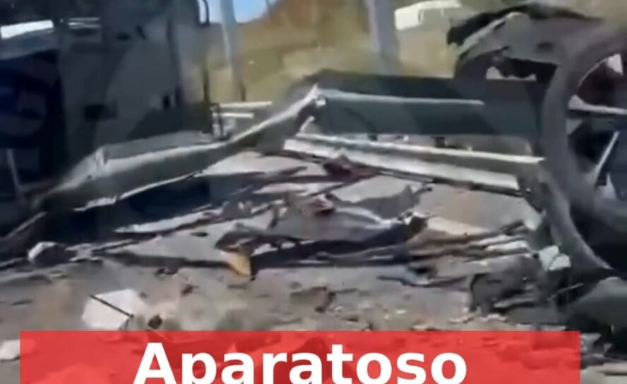 Aparatoso acidente na A25 resulta em ferido de 35 anos
