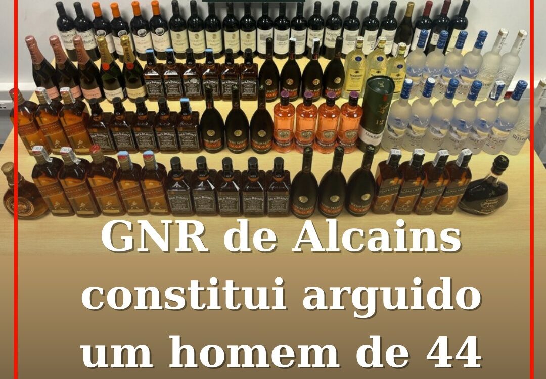 Arguido por furto em em supermercados