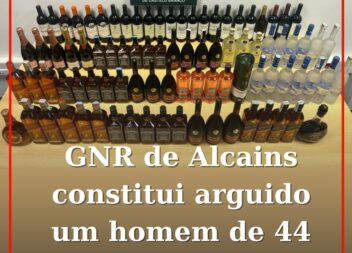 Arguido por furto em em supermercados