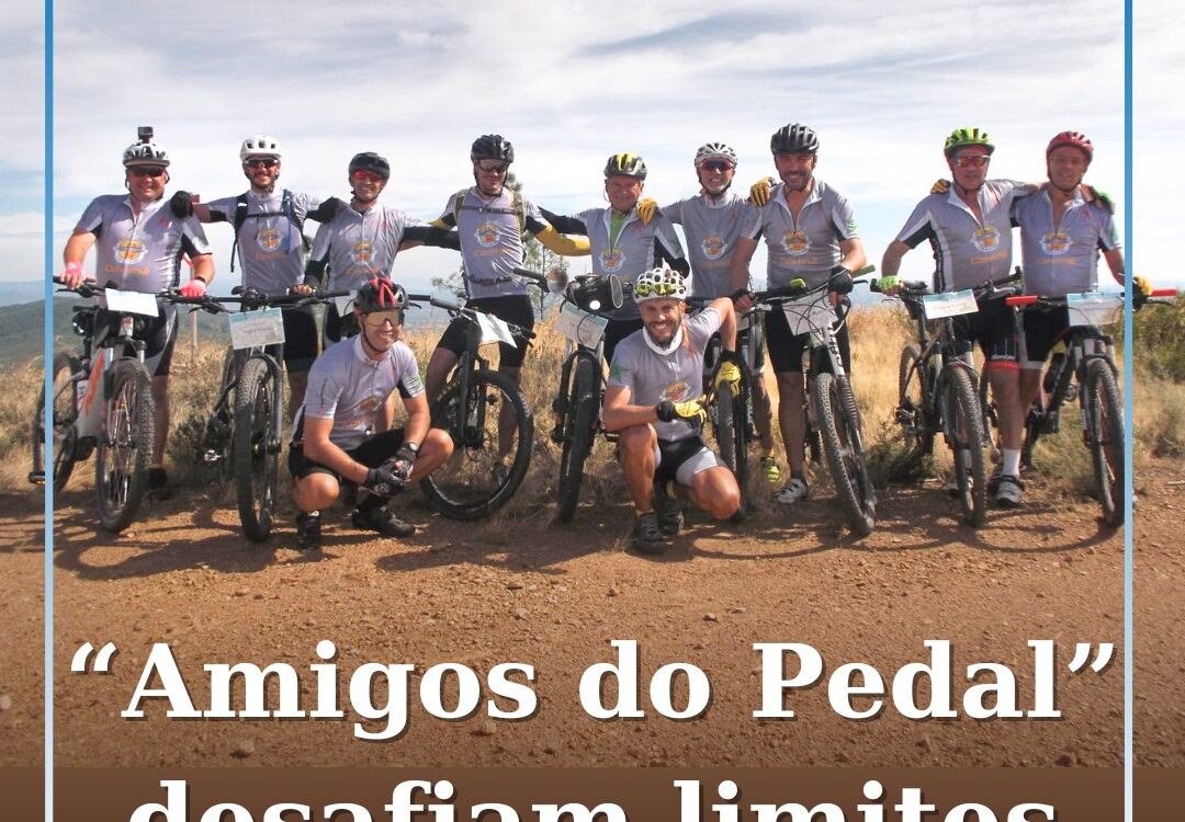 Associação Desportiva "Amigos do Pedal – Cortes do Meio" desafiam limites