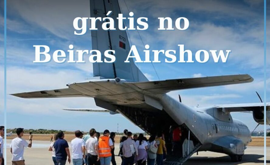 Beiras Airshow 2025 oferece batismos de voo em avião da Força Aérea Portuguesa