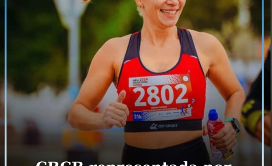 Casa do Benfica em Castelo Branco representada por Sandra Ferreira em Maratona