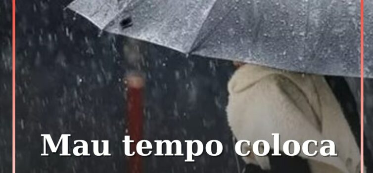 Castelo Branco em alerta Amarelo: previsão de chuva forte