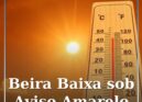 Castelo Branco sob aviso amarelo devido ao calor extremo
