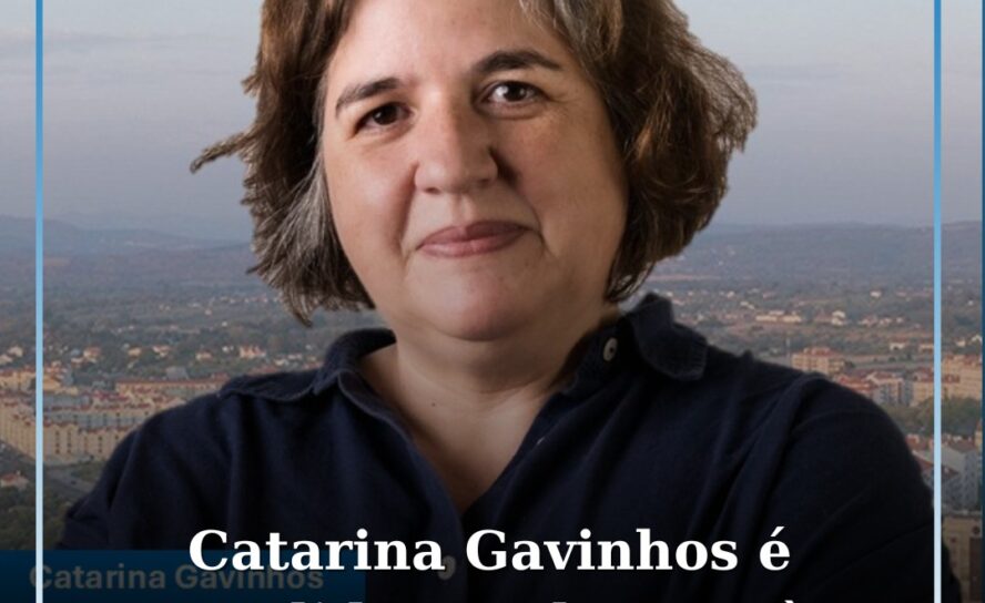 Catarina Gavinhos é a candidata da CDU à Câmara Municipal do Fundão