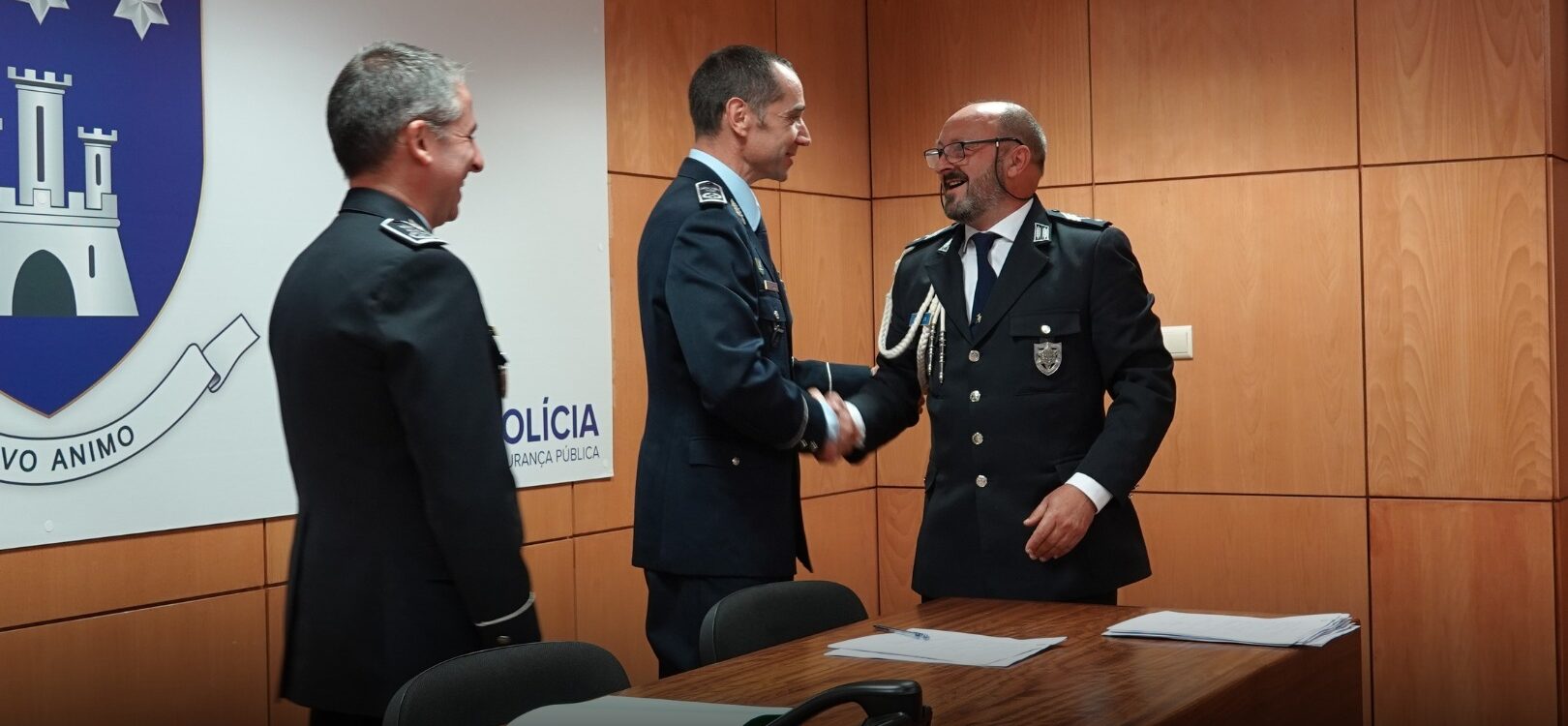 Cerimónia de aceitação da nomeação a agente