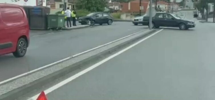 Colisão rodoviária em Castelo Branco