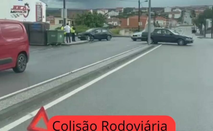 Colisão rodoviária em Castelo Branco