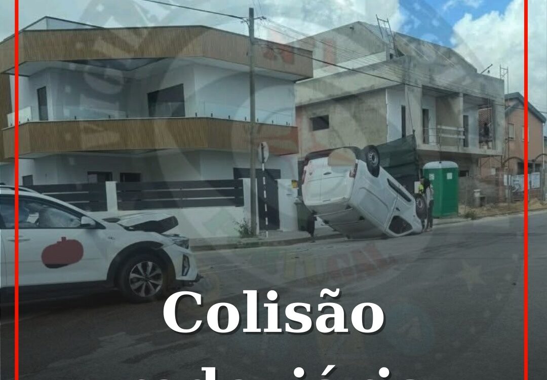 Colisão rodoviária na Covilhã