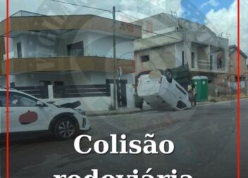 Colisão rodoviária na Covilhã