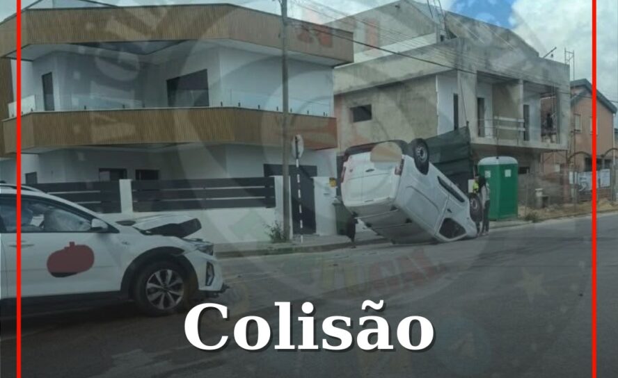 Colisão rodoviária na Covilhã