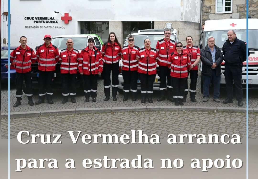 Cruz Vermelha arranca para a estrada no apoio aos peregrinos a Fátima