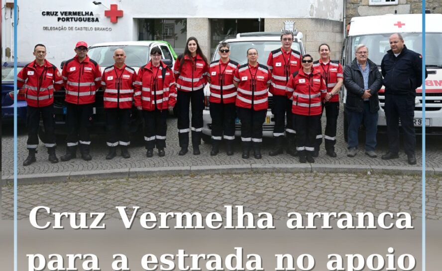 Cruz Vermelha arranca para a estrada no apoio aos peregrinos a Fátima