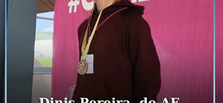 Dinis Pereira, do AE Amato Lusitano, conquista 1º lugar na prova de 200 estilos