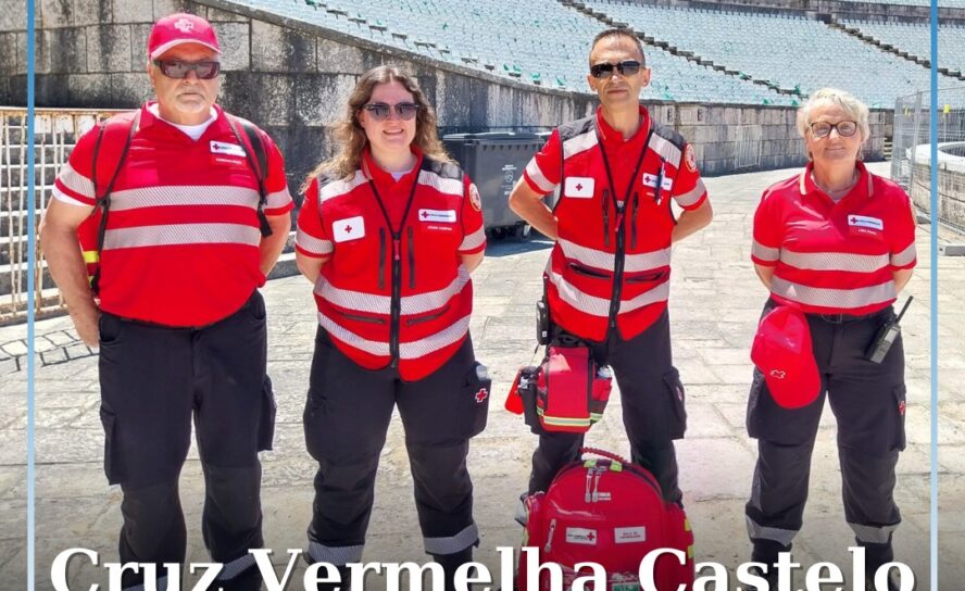 Equipa da Cruz Vermelha Castelo Branco marca presença na final da Taça de Portug