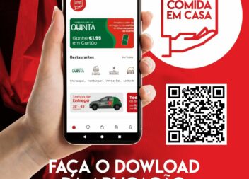 Faça já dowload da aplicação - COMIDA EM CASA