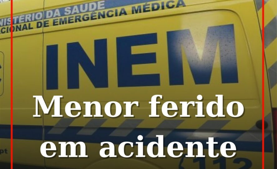 Ferido de treze anos em acidente na Sertã