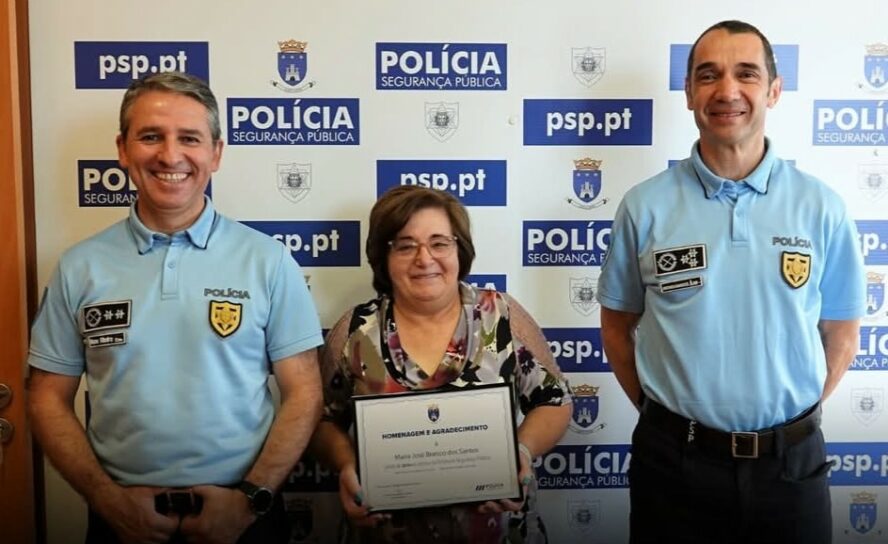Funcionária da PSP de Castelo Branco aposenta-se após 26 anos de serviço