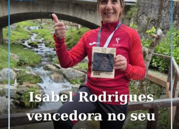 Isabel Rodrigues conquista pódio no seu escalão