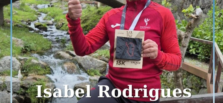 Isabel Rodrigues conquista pódio no seu escalão