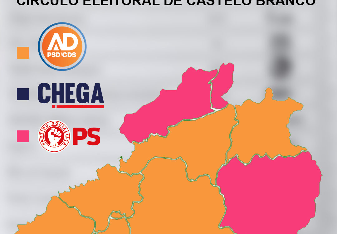 Legislativas 2025 | Círculo eleitoral de Castelo Branco