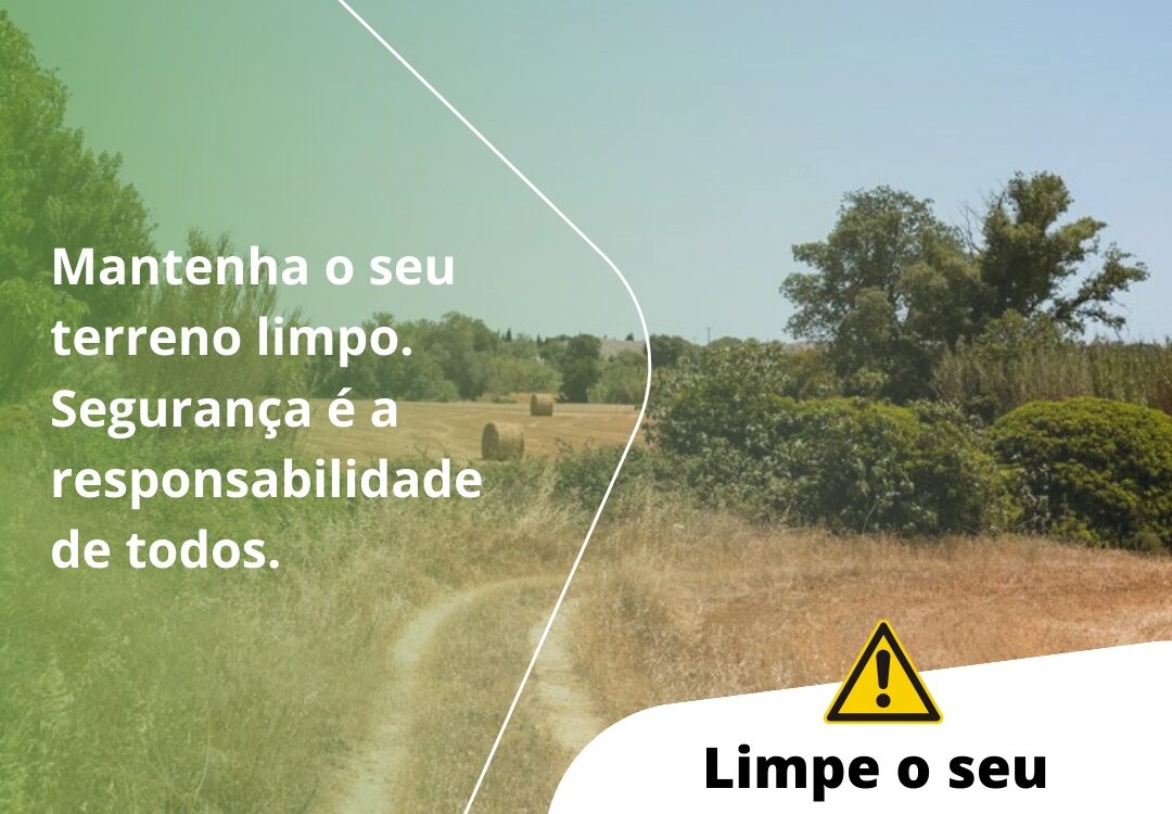 Limpeza de terrenos: prazo termina a 31 de maio